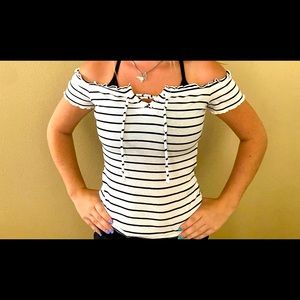 Off the shoulder top